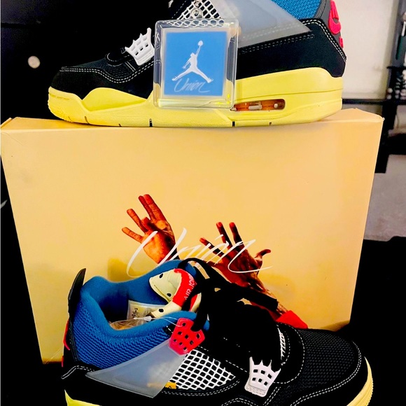 AIR JORDAN 4 Retro Union Off Noir - Picture 9 of 9